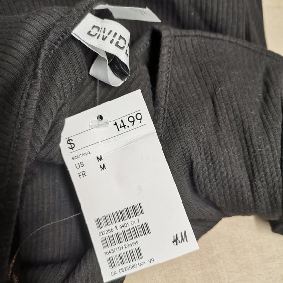 H&M Divided Ribbed Top - Picture 3 of 4
